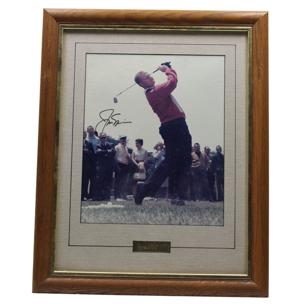 Jack Nicklaus Signed 1964 Thunderbird Classic Photo - Framed JSA ALOA