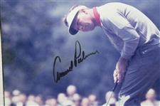 Arnold Palmer Signed Photo - Framed JSA ALOA
