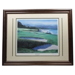 Limited Ed 183/5000 "Number Nine By The Sea" Bill Pendergrass Print - Framed
