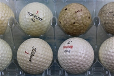 Three (3) Dozen Vintage & Classic Mesh, Bramble & other Golf Balls