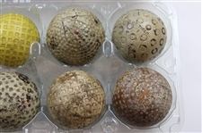 Four (4) Dozen Vintage & Classic Mesh, Bramble & other Golf Balls