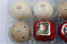 Four (4) Dozen Vintage & Classic Mesh, Bramble & other Golf Balls