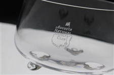 Augusta National Golf Club Members Logo Three-Footed Glass Bowl