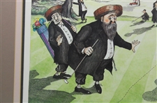 The Perfect Putt' Ltd Ed 170/300 Lithograph Signed by Artist Martin Holt