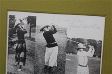 Glenna Collett Vare Signed Magazine Page  - Framed