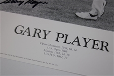 Gary Player Signed 'Arnie St. Andrews' 16” x 20” Poster JSA COA #CE33696