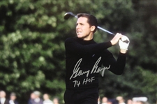 Gary Player Signed Post Swing 16” x 20” Photo JSA COA #CK13462
