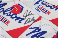John Daly Signed Personal Molson Canadian Lager White LoudMouth Shorts JSA ALOA
