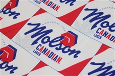 John Daly Signed Personal Molson Canadian Lager White LoudMouth Shorts JSA ALOA