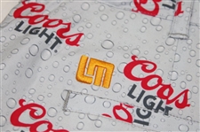 John Daly Signed Personal Coors Light Grey LoudMouth Shorts JSA ALOA