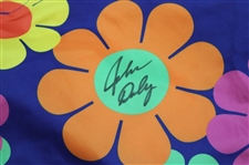 John Daly Signed Personal Vibrant Flowers LoudMouth Shorts JSA ALOA