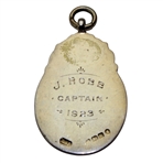1923 St. Mungo Golf Club J. Robb Captain Medal