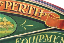 Mcmullen & Perth Finest Golfing Equipment Since 1847 Wooden Sign