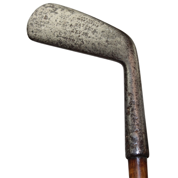 A. Patrick Leven Warranted Hand Forged Mashie w/Shaft Stamp