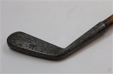A. Patrick Leven Warranted Hand Forged Mashie w/Shaft Stamp