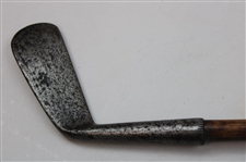 A. Patrick Leven Warranted Hand Forged Mashie w/Shaft Stamp