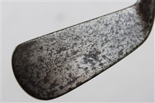 A. Patrick Leven Warranted Hand Forged Mashie w/Shaft Stamp