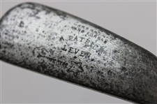 A. Patrick Leven Warranted Hand Forged Mashie w/Shaft Stamp