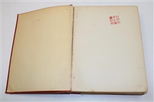 1928 'Scotland's Gift - Reminiscences' 1st Ed Book by Charles Blair Macdonald