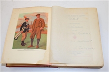 1928 'Scotland's Gift - Reminiscences' 1st Ed Book by Charles Blair Macdonald