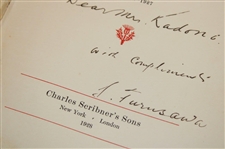 1928 'Scotland's Gift - Reminiscences' 1st Ed Book by Charles Blair Macdonald