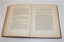 1928 'Scotland's Gift - Reminiscences' 1st Ed Book by Charles Blair Macdonald