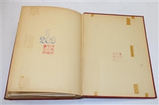 1928 'Scotland's Gift - Reminiscences' 1st Ed Book by Charles Blair Macdonald