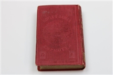 1847 'Hoyle's Games Improved: The Established Rules & Practice' Book with Mention of Goff/Golf