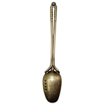 1889 Edinburgh Sterling Silver Two Golf Clubs with Balls Spoon