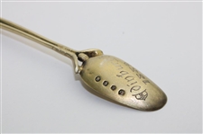 1889 Edinburgh Sterling Silver Two Golf Clubs with Balls Spoon