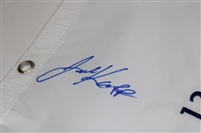 Jake Knapp Signed 2024 US Open at Pinehurst Embroidered Flag BAS #AD54722