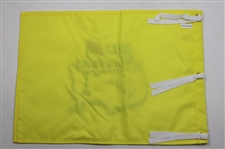 Arnold Palmer Signed 2012 Masters Tournament Embroidered Flag JSA ALOA
