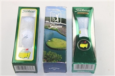 Palmer Signed Book, 2004 Masters Annual, Sleeves of Masters & St Andrews Golf Balls & more