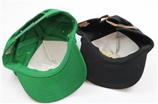 1992 & 1996 CBS Sports Masters Tournament Green & Black Hats