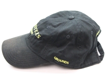 Three (3) 2009 Masters Tournament Black GROUNDS Hats