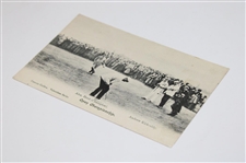 Open Championship Postcard With 1902 Champion Sandy Herd