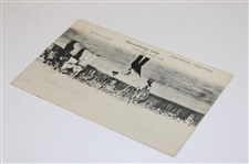Open Championship Postcard With 1902 Champion Sandy Herd