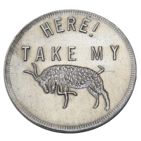 The Guthrie Country Club Goat Medal/Token