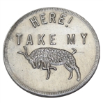 The Guthrie Country Club Goat Medal/Token