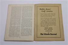 Group of Two (2) Bobby Jones first edition Instructional pamphlets