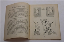 Group of Two (2) Bobby Jones first edition Instructional pamphlets