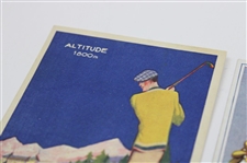 Lot of Two (2) 1920’s French advertising postcards for Font -Romeu