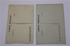 Lot of Two (2) 1920’s French advertising postcards for Font -Romeu