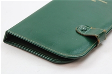1959 Masters Tournaments Accessories Case in Green Cowhide Leather Gift - Wall Winner
