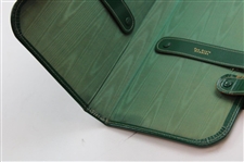 1959 Masters Tournaments Accessories Case in Green Cowhide Leather Gift - Wall Winner