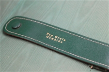 1959 Masters Tournaments Accessories Case in Green Cowhide Leather Gift - Wall Winner