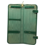 1959 Masters Tournaments Accessories Case in Green Cowhide Leather Gift - Wall Winner