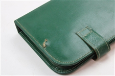 1959 Masters Tournaments Accessories Case in Green Cowhide Leather Gift - Wall Winner