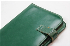 1959 Masters Tournaments Accessories Case in Green Cowhide Leather Gift - Wall Winner