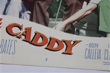 1953 Ben Hogan Original Lobby Cards for The Movie “The Caddy” 